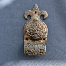 ANTIQUE VICTORIAN CAST IRON Keyhole Lock Cover