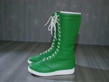 Pro Leather Wrestling Shoes