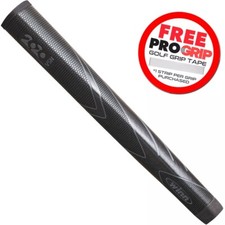 WINN 20/20 VISION JUMBO LITE GOLF PUTTER GRIP - BLACK  +FREE GRIP TAPE