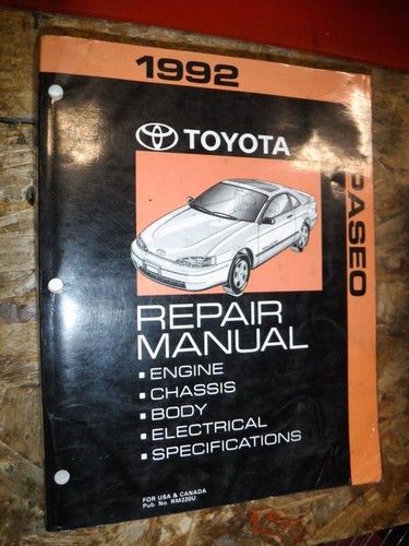 1992 toyota paseo - toyota,