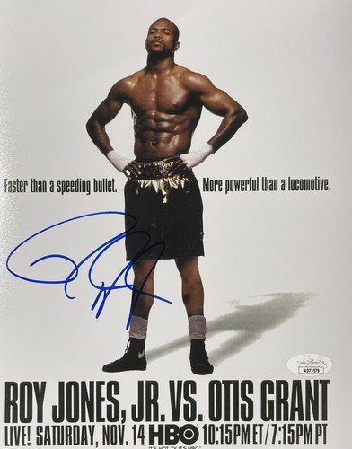 Roy jones autographed 8x10 - roy,