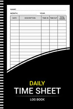 Daily Time Sheet Log Book Work