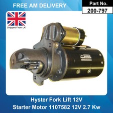 Starter Motor For Hyster