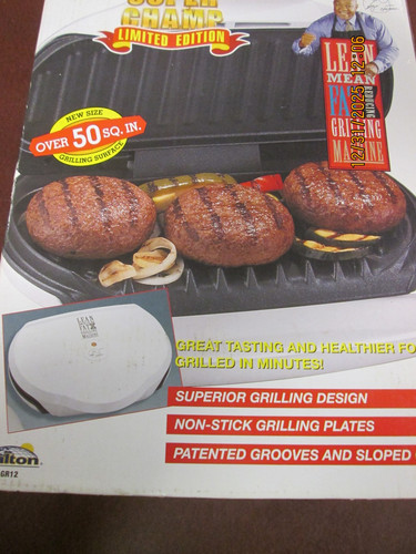 George foreman grill super - grill,