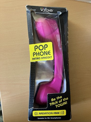 Pop phone retro handset - handset, (pink)