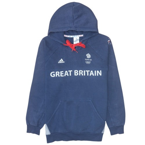 Adidas team navy hoodie - team, gb