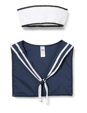 Smiffys Sailor Scarf & Hat