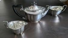Vintage Art Deco 3 Piece Tea