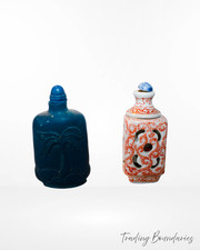 Pair chinese snuff bottles - of,
