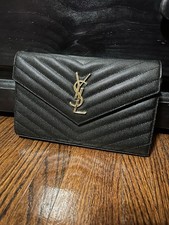 YSL Monogram Large Wallet With