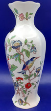 Large Aynsley Pembroke 9" octagonal Vase Fine Bone China Made in England