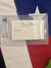 Buzz Aldrin Signed Cut