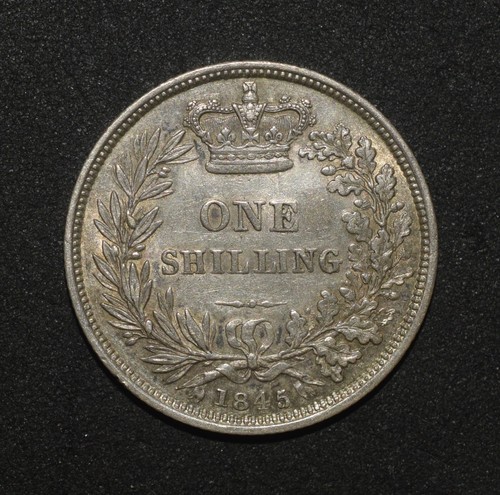 Victoria 1845 shilling - victoria.,
