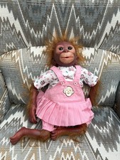 Reborn Monkey Orangutan Doll