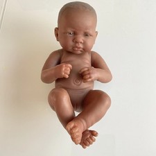 Benenguer Realistic African Newborn Baby 14 Inches Long Eight Detail  VGC￼￼