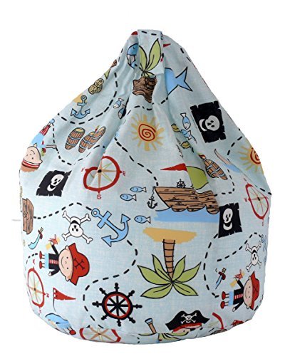 Large adult blue pirate island - adult,