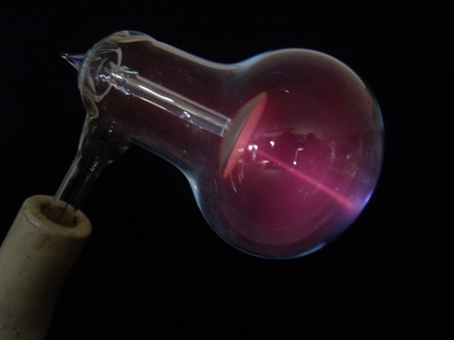 Electrode intense red neon - electrode,