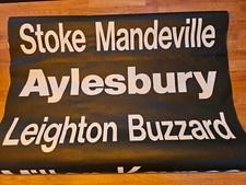 Vintage Bus Destination Blind