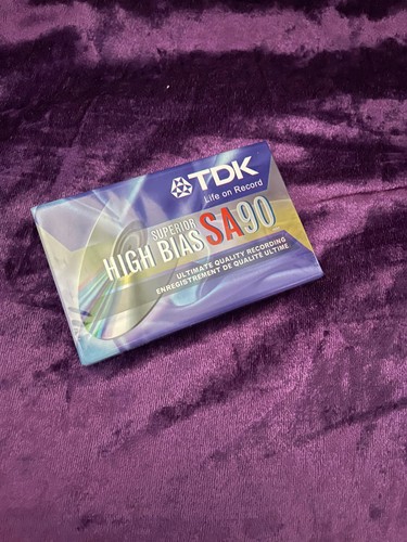 Tdk audio cassette new - tdk,