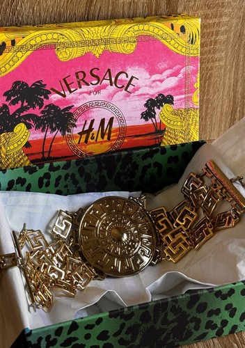 Rare versace gold greek - rare,