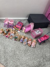 Barbie Vintage  Simba Dolls And Pram Doll Set