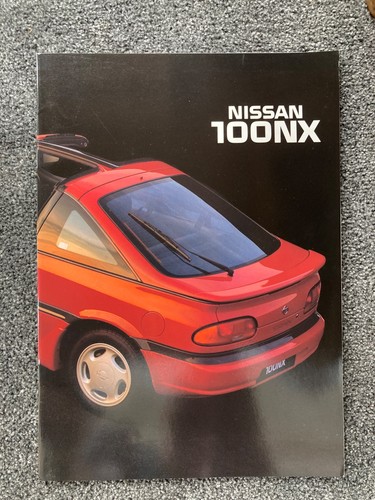 Nissan 100nx brochure - nissan,
