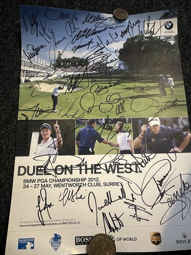 Pga championship 2012 - pga, signed