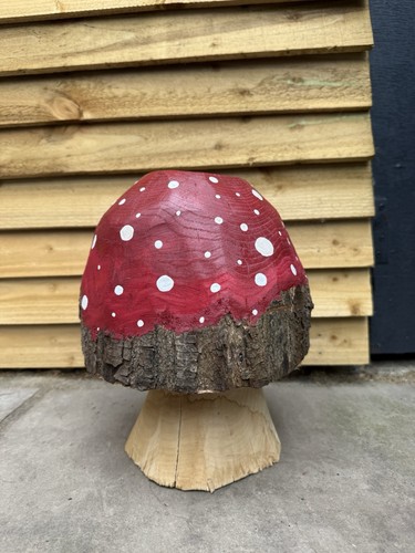 Mushroom garden sculpture - mushroom,