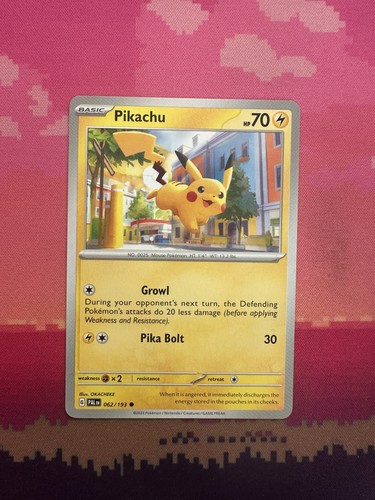Pokemon card pikachu paldea - pokemon,