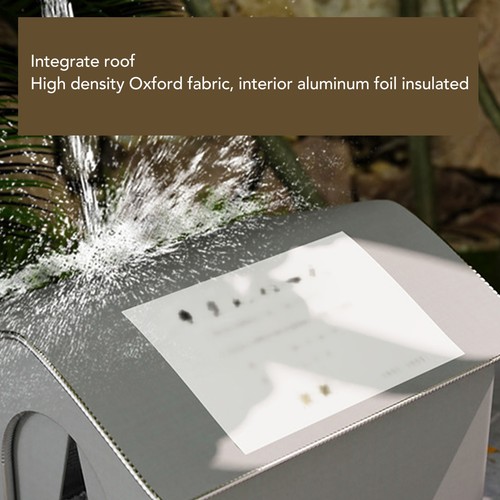 Outdoor cat house water - cat,
