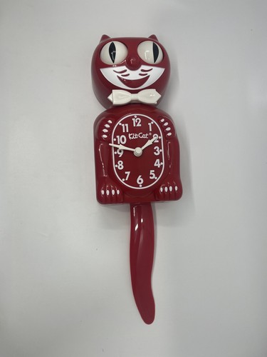 Kit cat klock red - klock,