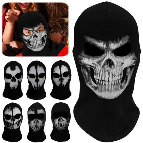 Motorcycle balaclava ghost - motorcycle,