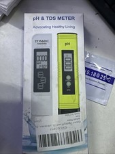 Digital pH & TDS Meter Kit: 0.01pH High Accuracy Pen Type. UL Certified