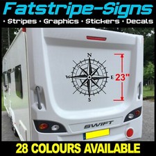 HAND DRAWN COMPASS CARAVAN