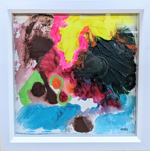 Flamingo abstract seascape - flamingo,