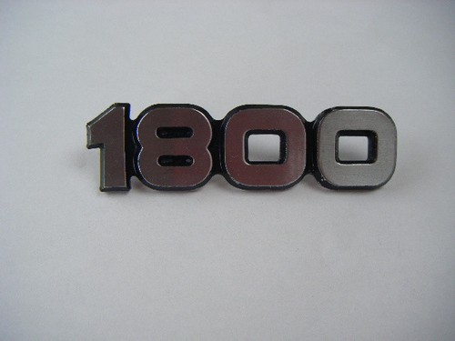 Classic chrome 1800 car badge - 1800,