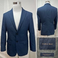 Zara Man Boys 20 Navy Blue
