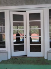 White French Double Doors with