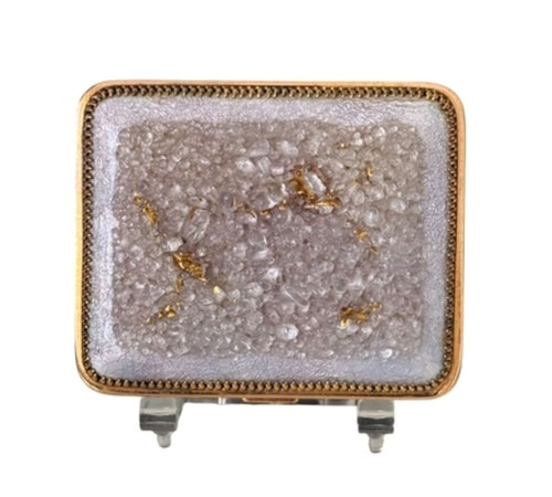 Vintage powder compact with - powder,