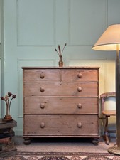 Large Victorian Antique Pine