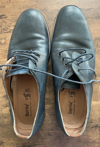 Bertie men blue perforated - bertie,
