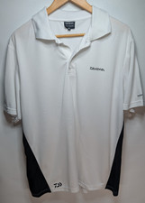 Daiwa Polo Shirt Fishing Top Lightweight Breathable Sportswear Outdoor Apparel