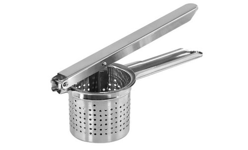 Stainless steel potato ricer - potato,