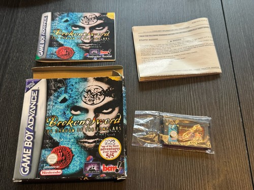 Gameboy advance broken sword - advance,