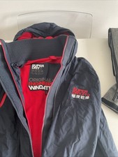 Superdry Engineered Windtrekker Men's Jacket Blue Red, Size Large