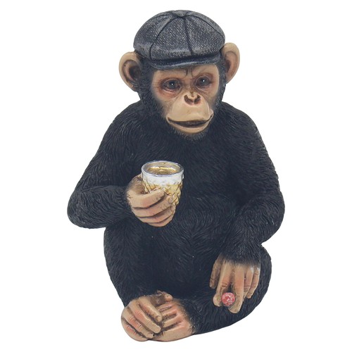 Cheeky monkey drinking decor - drinking,