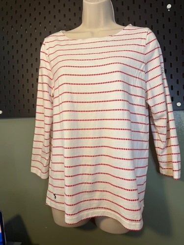 Joules breton stripe top - joules, size