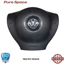 Genuine VW Golf MK6 Passat Steering wheel driver centre bag 3C8880201K. SRS 6