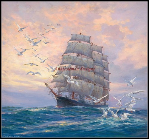 Sailing ship diy chart - a,