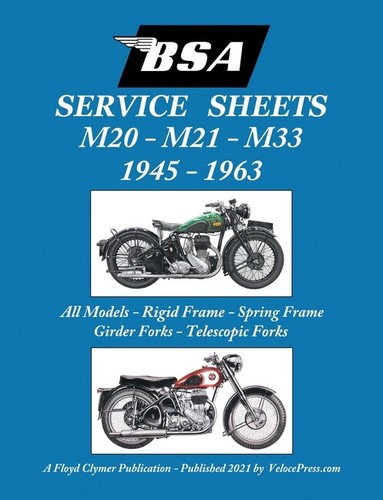 Bsa m20 m21 and m33 - and,